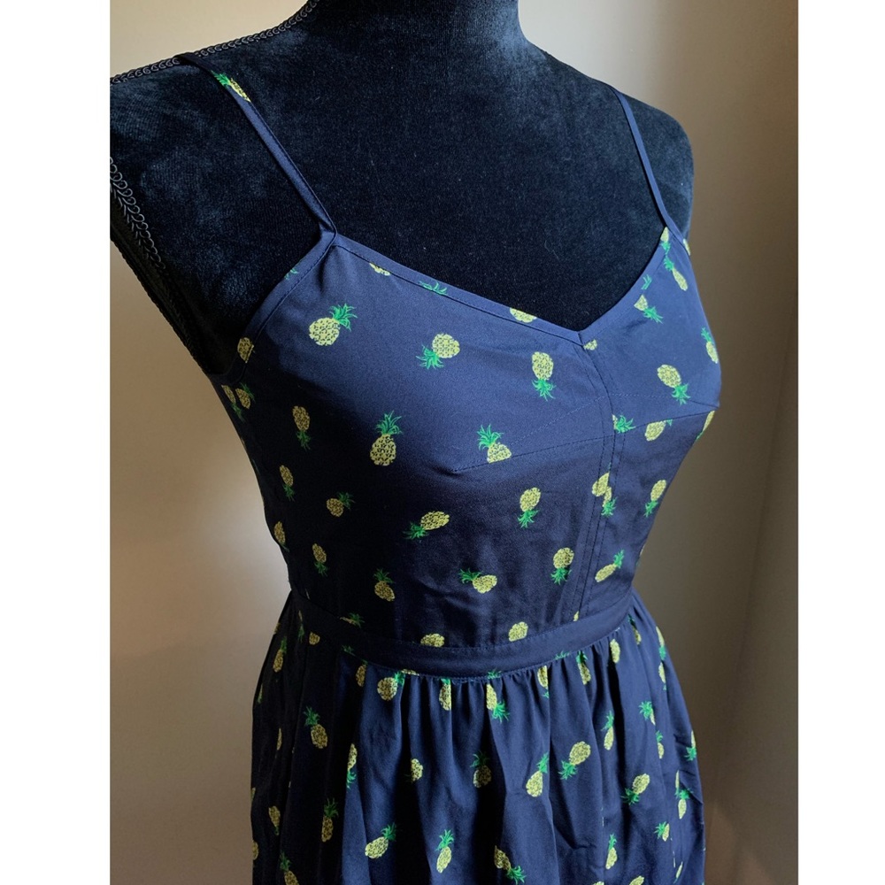 J. Crew Pineapple Dress! With Pockets!!